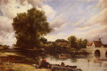 Frederick Waters Watts : Along The River